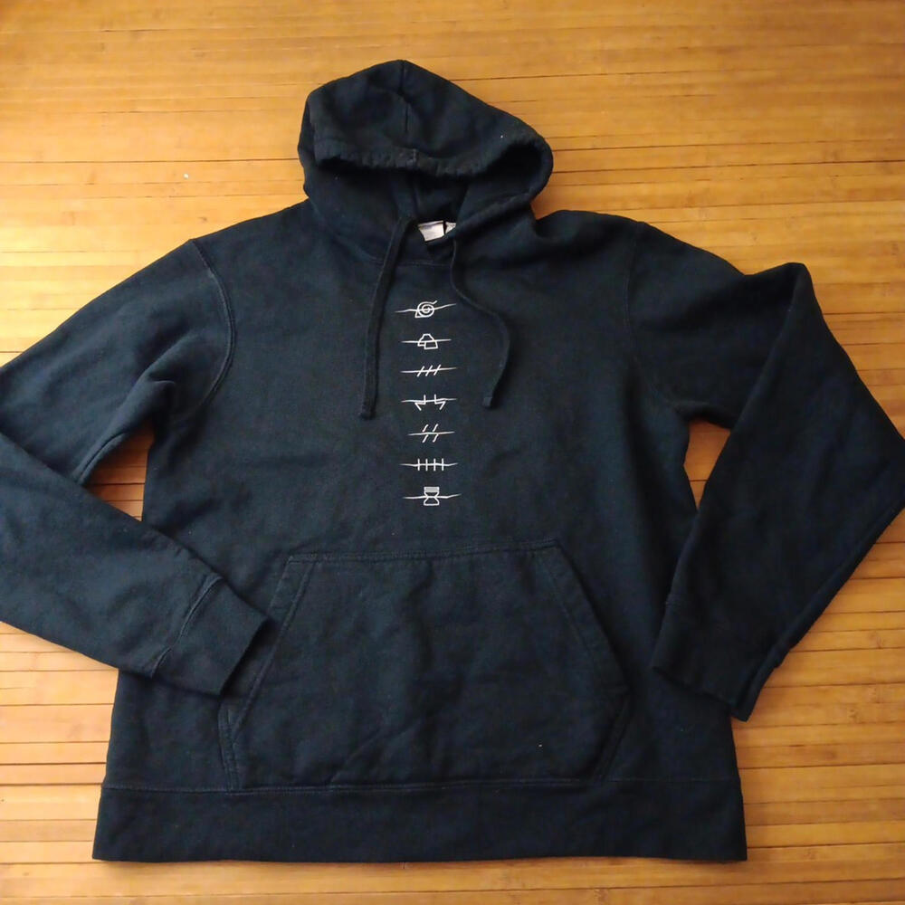 Vintage Naruto Shippuden Akatsuki Anime Sweatshirt Hoodie Small